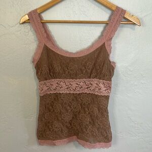 Hanky-panky lace top